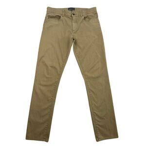 Vince Dylan Five Pocket Pants Mens Size 32 Khaki Brown Lightweight Slim Fit